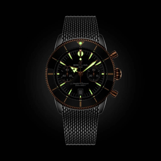 BREITLING スーパーオーシャン ヘリテージ B01 クロノグラフ 42 UB0156H11B1A1